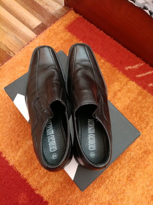 Giorgio Rinaldi men's shoes black size 43 like new