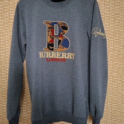 Burberry original blouse like new, gray
