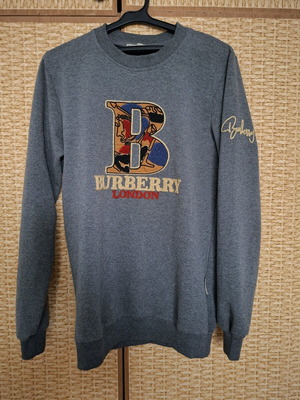 Burberry original blouse like new, gray
