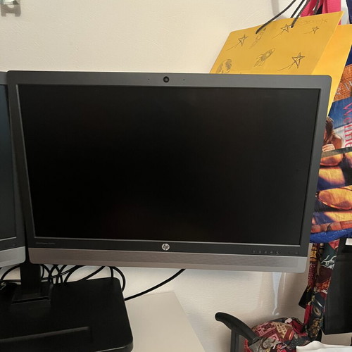 HP dual monitor system used