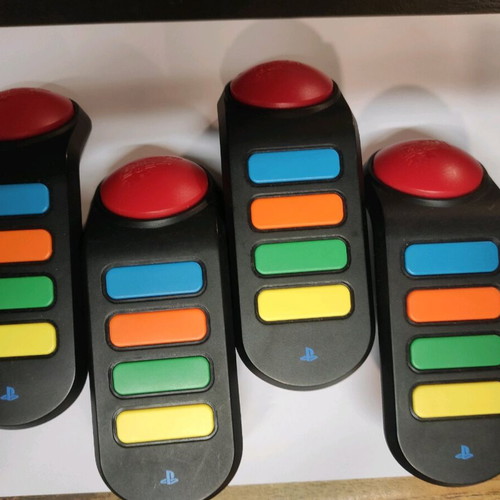 Buzz controllers used, set of 4 without USB