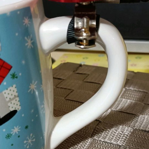 Large Christmas mug with bell new