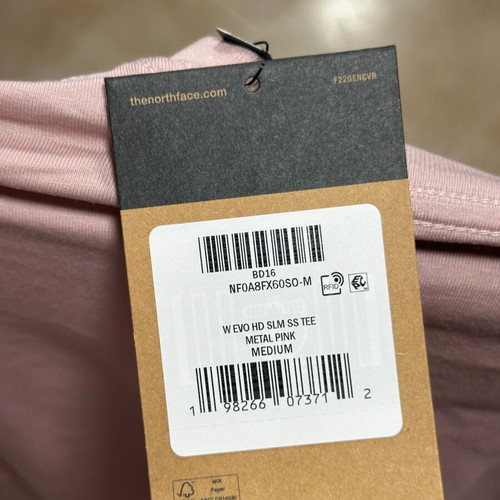 The North Face women's blouse new, pink, size M