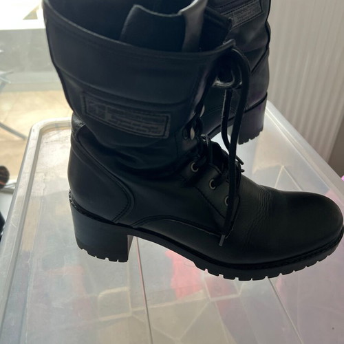 Tamaris black ankle boots size 40 used