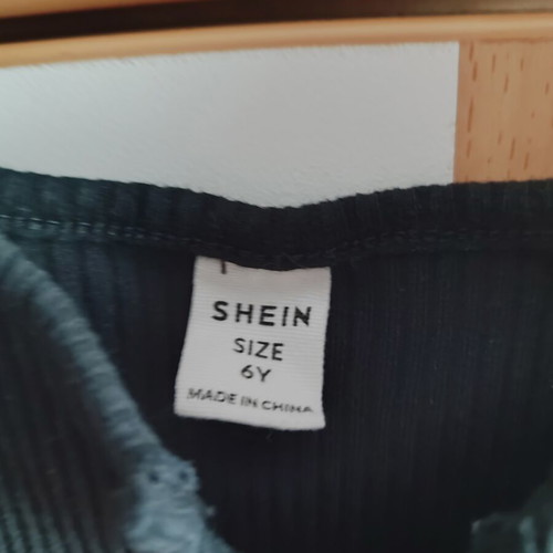 Girls' one-piece suit like new, size 6 years, 116 cm