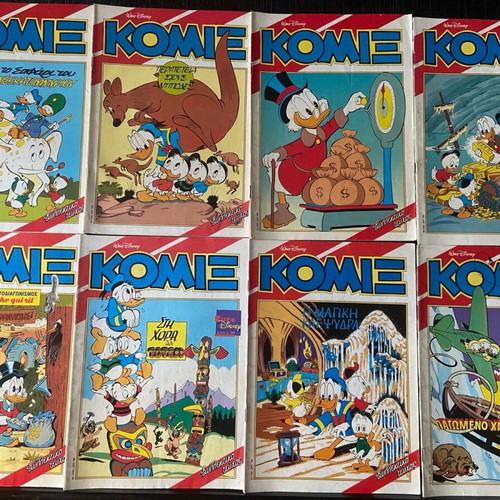 Komix Terzopoulos used, pack of 70 issues period 1