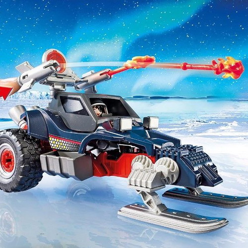 Playmobil 9058 Ice Pirate with Blue Snow Vehicle and Figure new