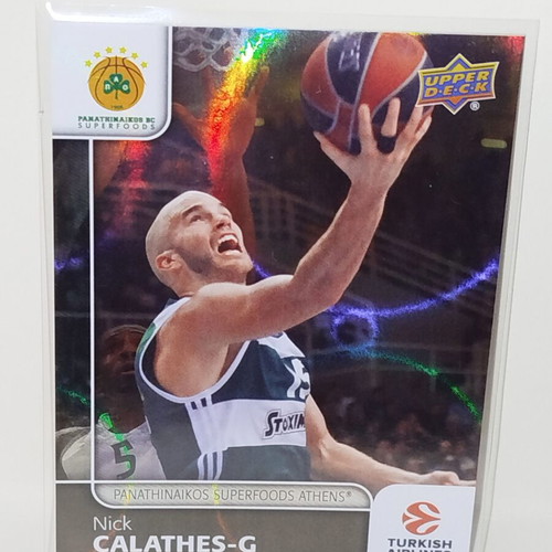 Nick Calathes Rainbow 2016 card like new, Panathinaikos