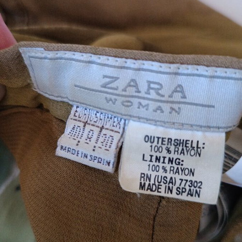 Zara pants used, medium size, colorful, pack