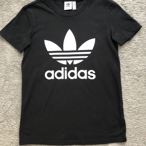 Adidas women's t-shirt like new, black, size XS