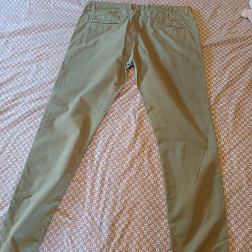 Benetton green pants, size L XL