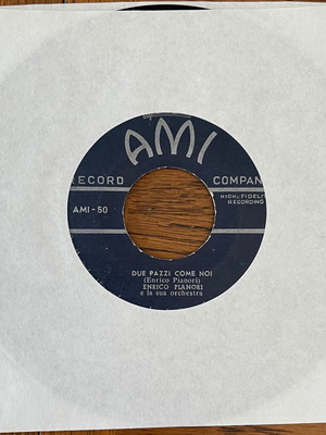 Enrico Pianori Due Pazzi Come Noi 45 RPM record used
