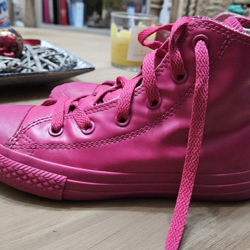 Converse Chuck Taylor All Star Rubber High Top new, pink size 32