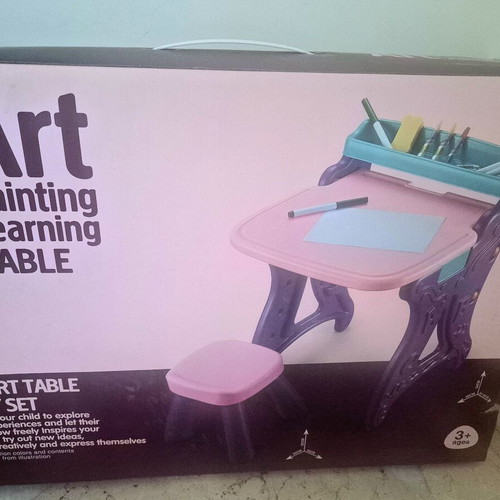 Painting table and stool set