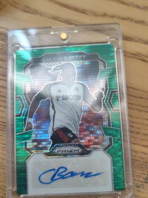Calvin Bassey card new with autograph