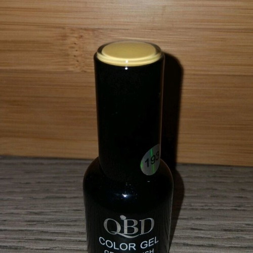 QBD yellow semi-permanent nail polish 12 ml new