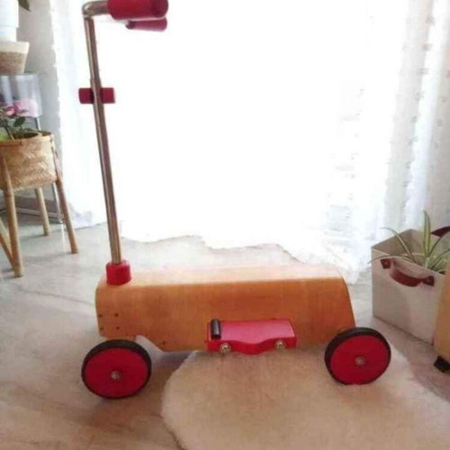 Plan toys wooden scooter like new, rare and special