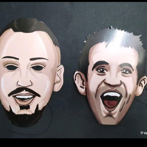 Mitroglou-Karagounis masks like new, pack