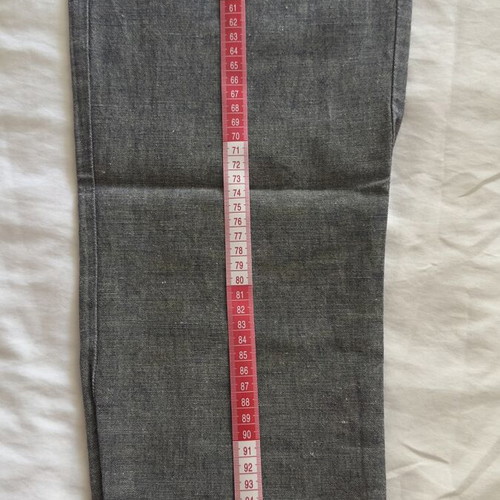 Men's Navy & Green Linen Pants Large gray like new