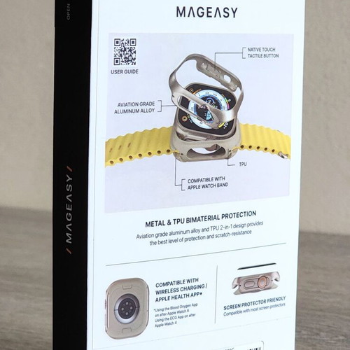 Mageasy Odyssey Apple Watch Ultimate Case 49 mm new