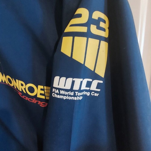 Monroe Racing SEAT WTCC windbreaker jacket like new, size XL, blue