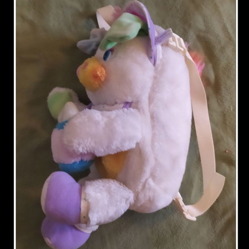 Popples backpack 1986 like new with original stuffing