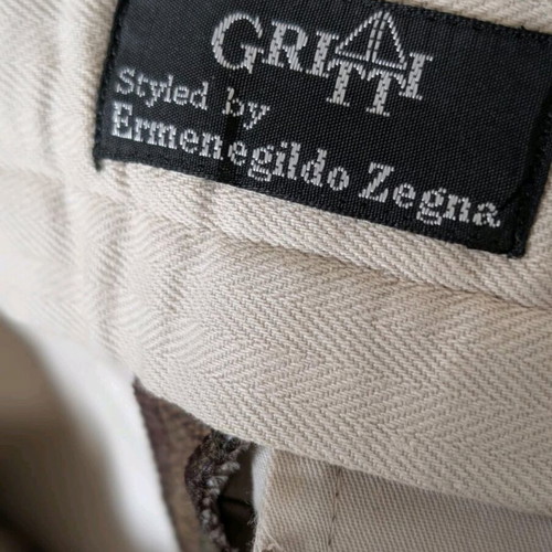 Zegna wool pants size 46 like new