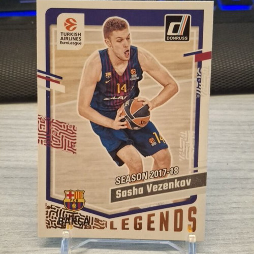 Donruss Euroleague 2023-24 Sasha Vezenkov Legends new