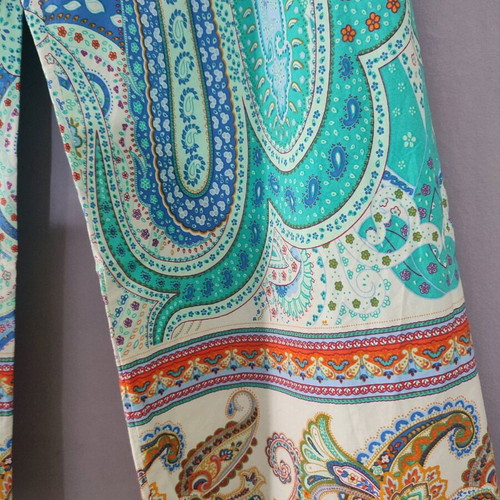 Zara culotte boho pants Medium like new multicolor