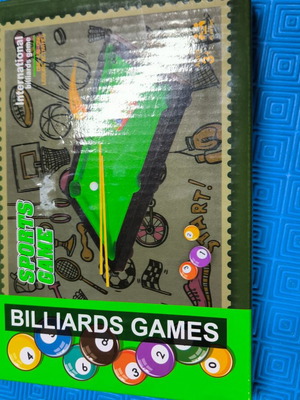 Mini Billiards Table Sports Game like new