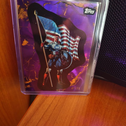 Sam Wilson 48/75 2025 Topps Marvel Comic Book Heroes sticker new