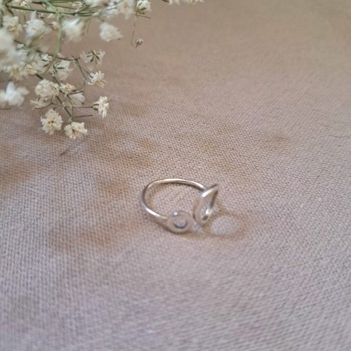 Silver Balance Handmade 925 Silver Ring Like New