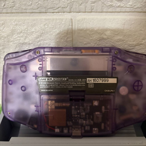 Game Boy Advance V5 IPS with USB-C battery new, custom made