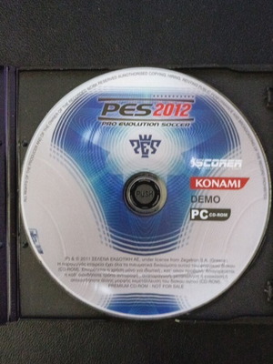 Pes 2012 PC game used in very good condition
