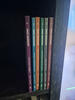 Creepies Book Set 1-6 by Edgar J. Hyde like new, Greek