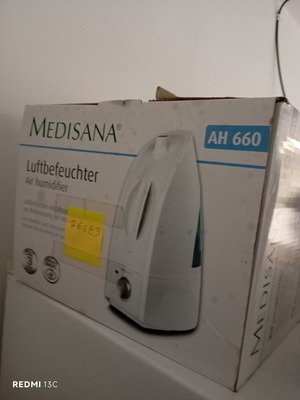 Medisana humidifier new, coverage 30 sqm