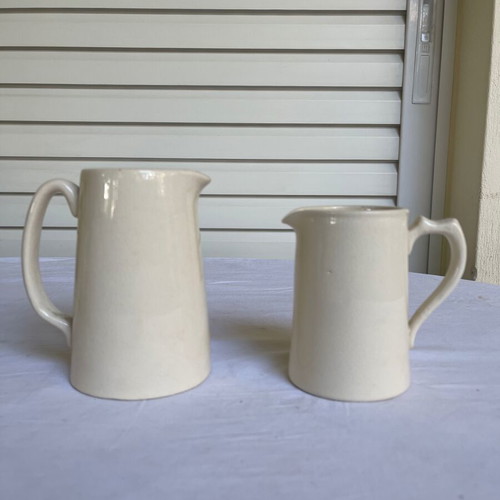 Price Bros tea set used, includes teapot, sugar bowl and two jugs