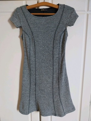 Be You mini winter elastic dress like new, gray