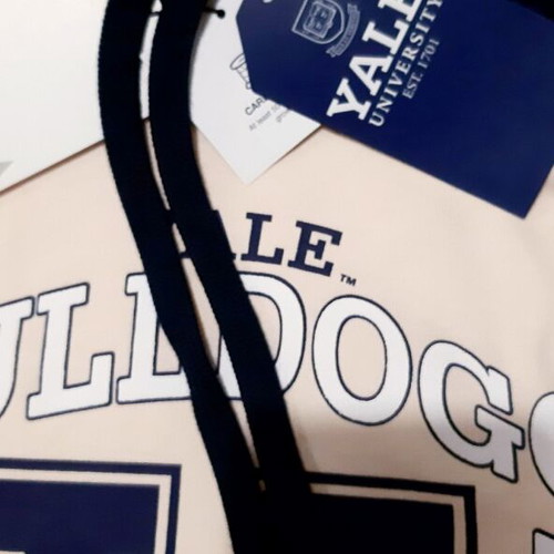 Yale College Hoodie Sweatshirt Zara Large XL new, blue and white