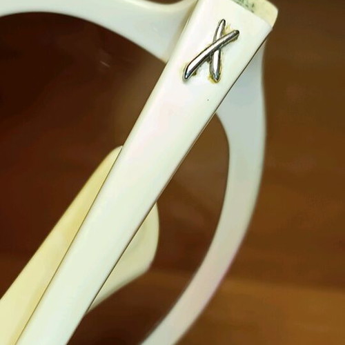 Oxydo women's sunglasses used, white