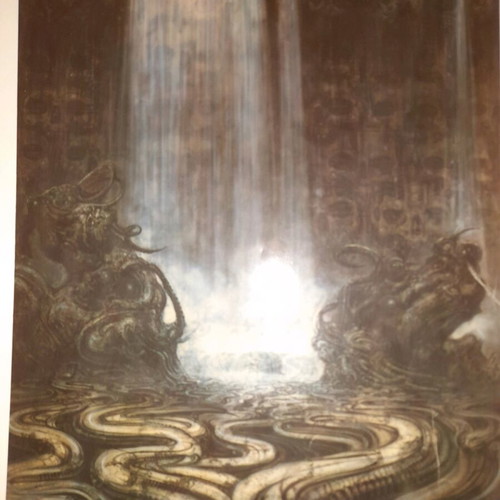HR Giger Posterbook used, 6 posters 43x30.5cm Taschen 1994