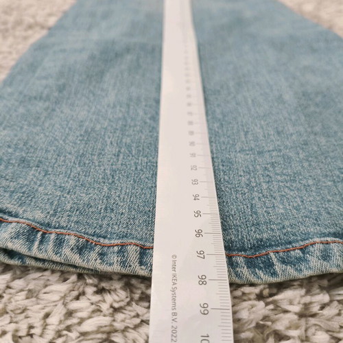 Miss Selfridge low-rise jeans like new, size S or XS, blue turquoise