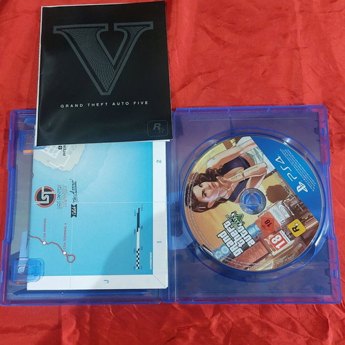 Grand Theft Auto V PlayStation 4 game like new with box