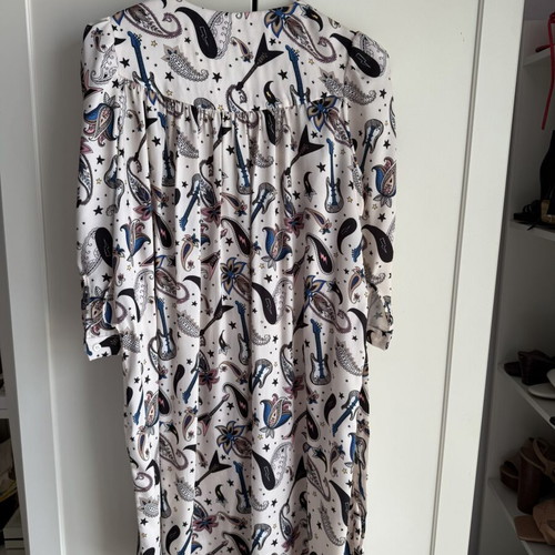 Lumina white dress with belt like new