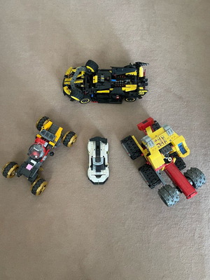 Lego assembled sets used