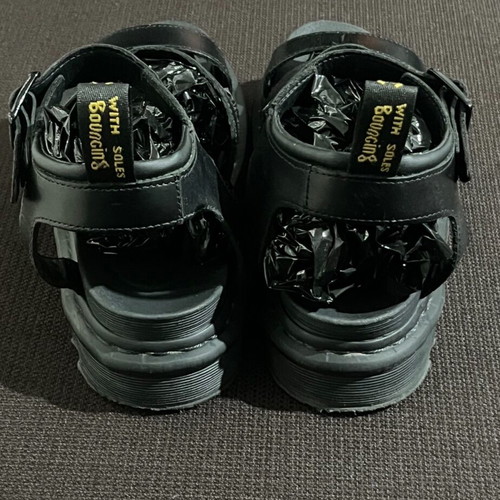Dr. Martens Blaire leather women's sandals, size 38, black