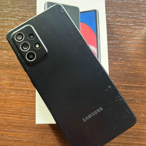 Samsung Galaxy A52s 5G phone used, 128GB, dual SIM, black