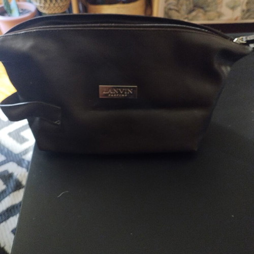 Lanvin large dark brown neseser