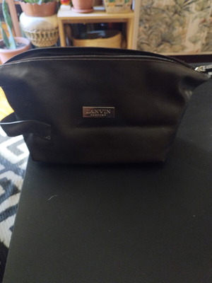 Lanvin large dark brown neseser