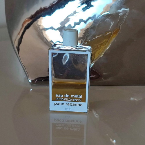 Paco Rabanne Eau de Metal 20ml Eau de toilette used